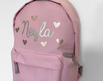 Backpack for Child, with the first name to personalize, for the start of the school year
