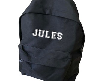 Children's backpack, with first name to customize, for the start of the school year