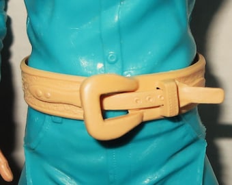 Vintage 1960's-70's Louis Marx Jane West Belt Tan Johnny West 1:6 Scale