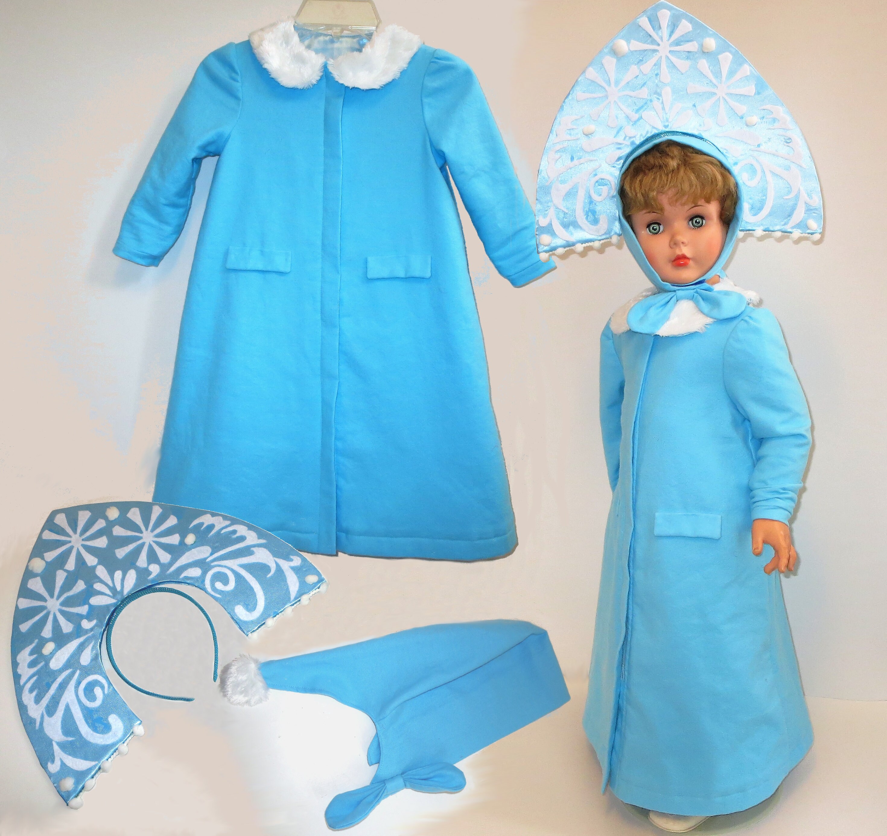 Masha and the Bear Childs Holiday Winter dress up Costume Made | Etsy