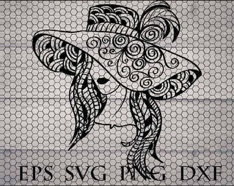Mandala Woman Svg Etsy