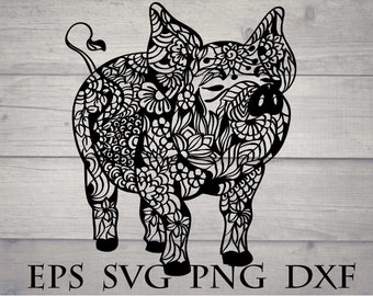 Download Baby elephant svg mandala animal svg | Etsy