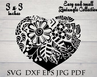 Download Mandala Heart Svg For Silhouette - Layered SVG Cut File ...