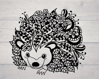 Download Hedgehog svg | Etsy