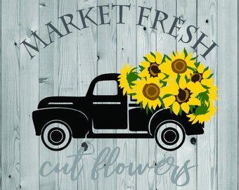 Download Sunflower svg file | Etsy