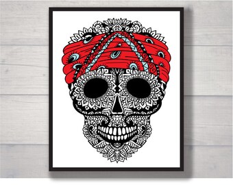 Download Skull mandalas | Etsy