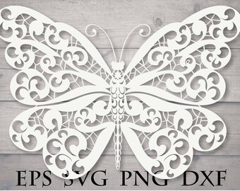 Download Butterfly Mandala Svg Etsy