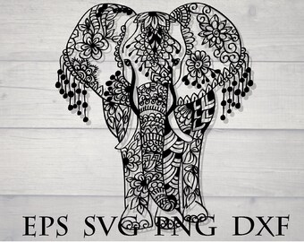 Free Free 235 Tribal Elephant Svg Free SVG PNG EPS DXF File