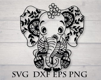 Download Animal Mandala Svg Etsy