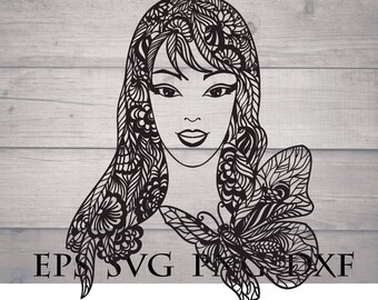 Download Dragonfly mandala svg files for cricut | Etsy