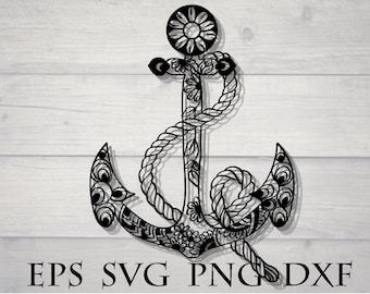 Download Layered Mandala Anchor Svg For Crafters - Free Layered SVG ...