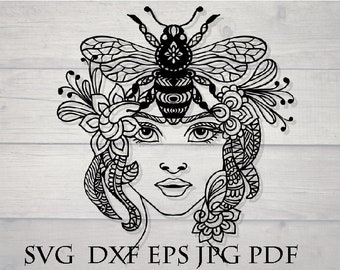 Download Queen bee stencil | Etsy