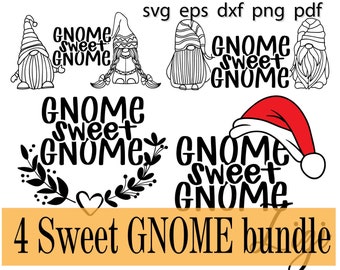 Free Free 133 Gnome Sweet Gnome Svg SVG PNG EPS DXF File