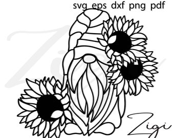 Download Vector Gnome Etsy