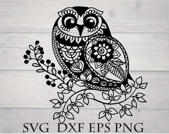 Download Mandala bear svg / animal zentangle svg | Etsy
