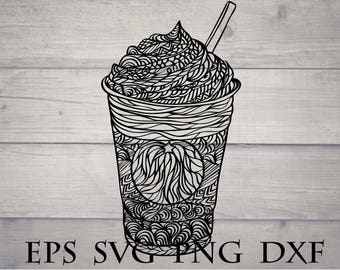 Download Mandala Coffee Svg Etsy PSD Mockup Templates