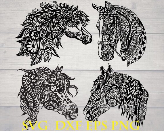 Free Free 187 Cricut Mandala Horse Svg SVG PNG EPS DXF File