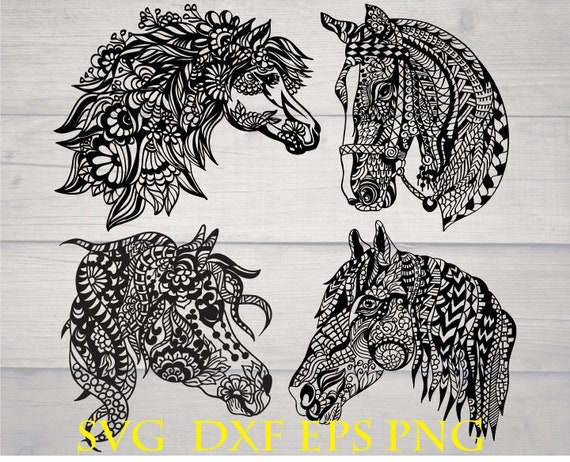 Free Free 302 Cricut Mandala Horse Svg SVG PNG EPS DXF File