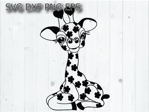 Download Baby Giraffe Svg Etsy