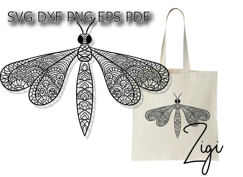 Download Mandala dragonfly svg floral intricate wings line art png ...