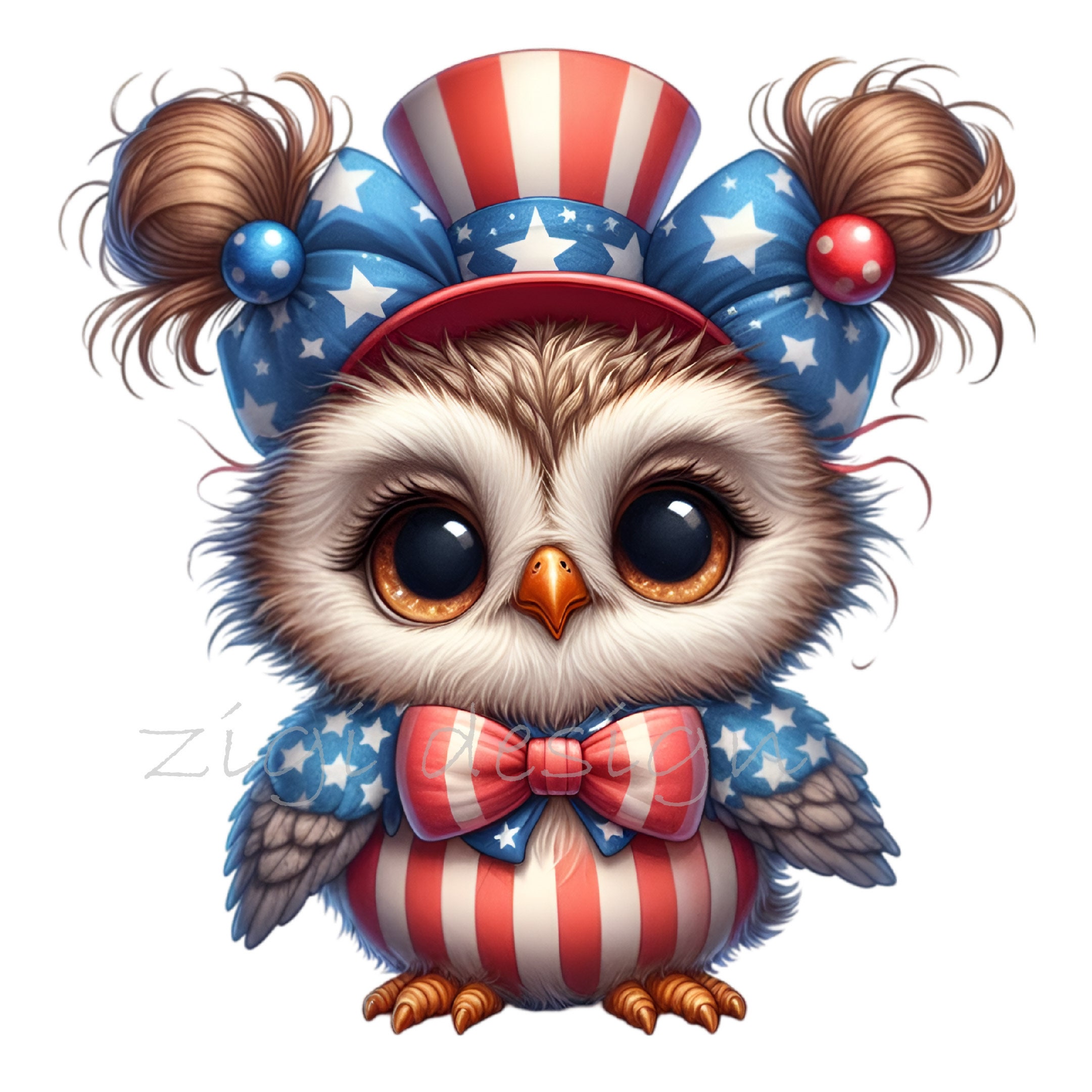15 PNG Patriotic Owl Sublimation, American Flag Bird Clipart - Etsy