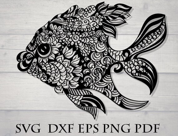 Download Fish Mandala Svg Etsy