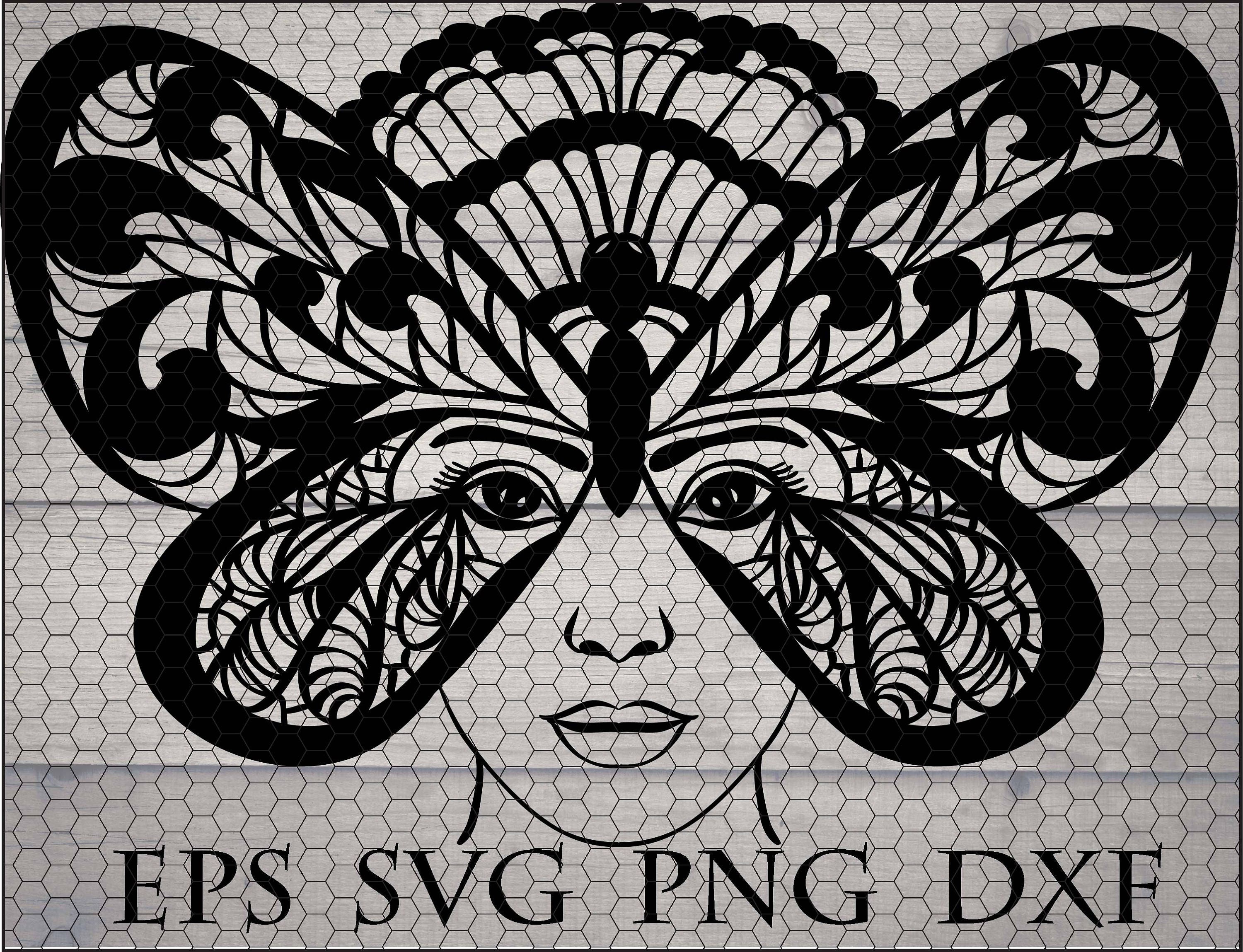 Download Free Butterfly Mandala Svg File For Cricut Etsy SVG Cut Files