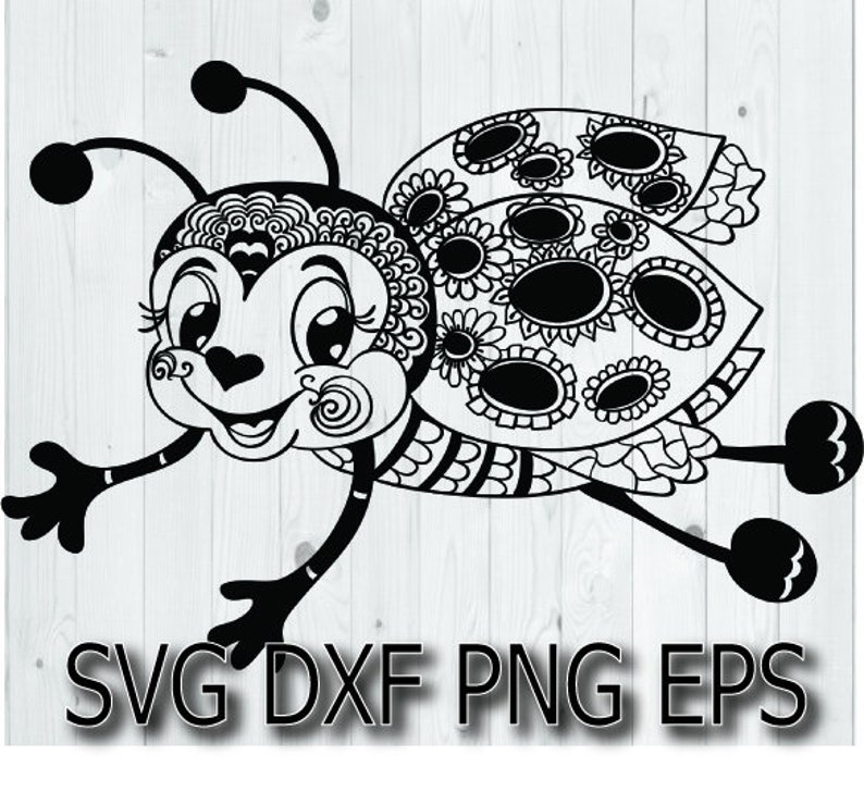 Download Lady bug svg / ladybug / love bug / svg / mandala / clipart / | Etsy