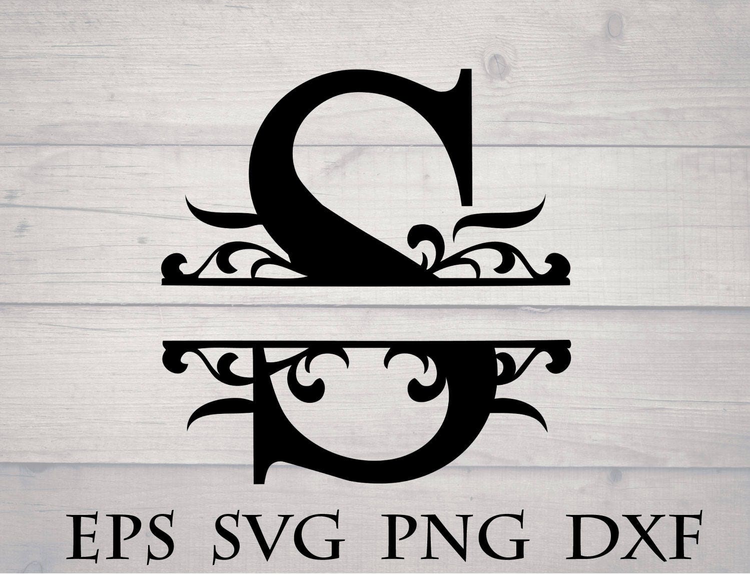 Vetor De Alphabet Svg Split Monogram Svg Split Monogram Alphabet Svg ...