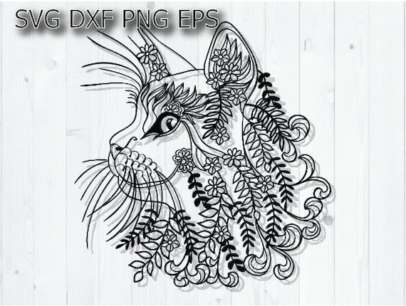 Free Free 73 Cricut Cat Mandala Svg SVG PNG EPS DXF File