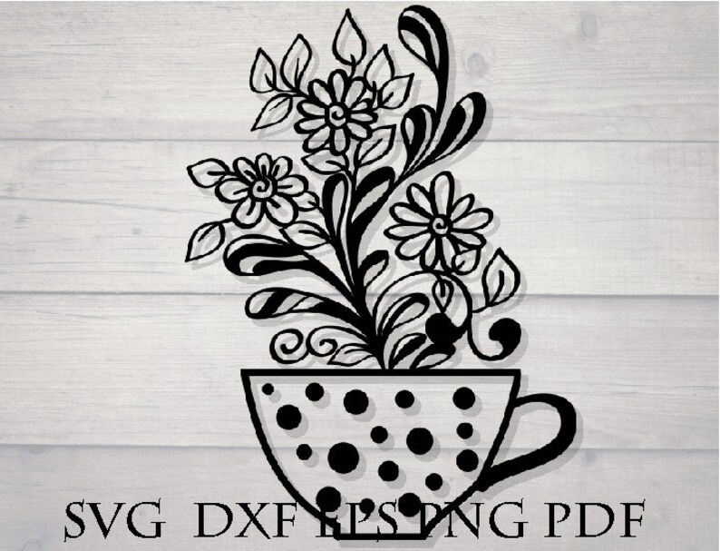 Download Kits How To Tea Cup Mandala Svg Craft Supplies Tools