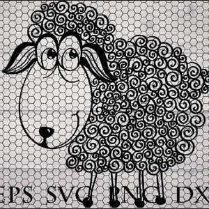 Download Sheep Svg Baby Sheep Svg Lamb Svg Lamb Clipart Etsy PSD Mockup Templates