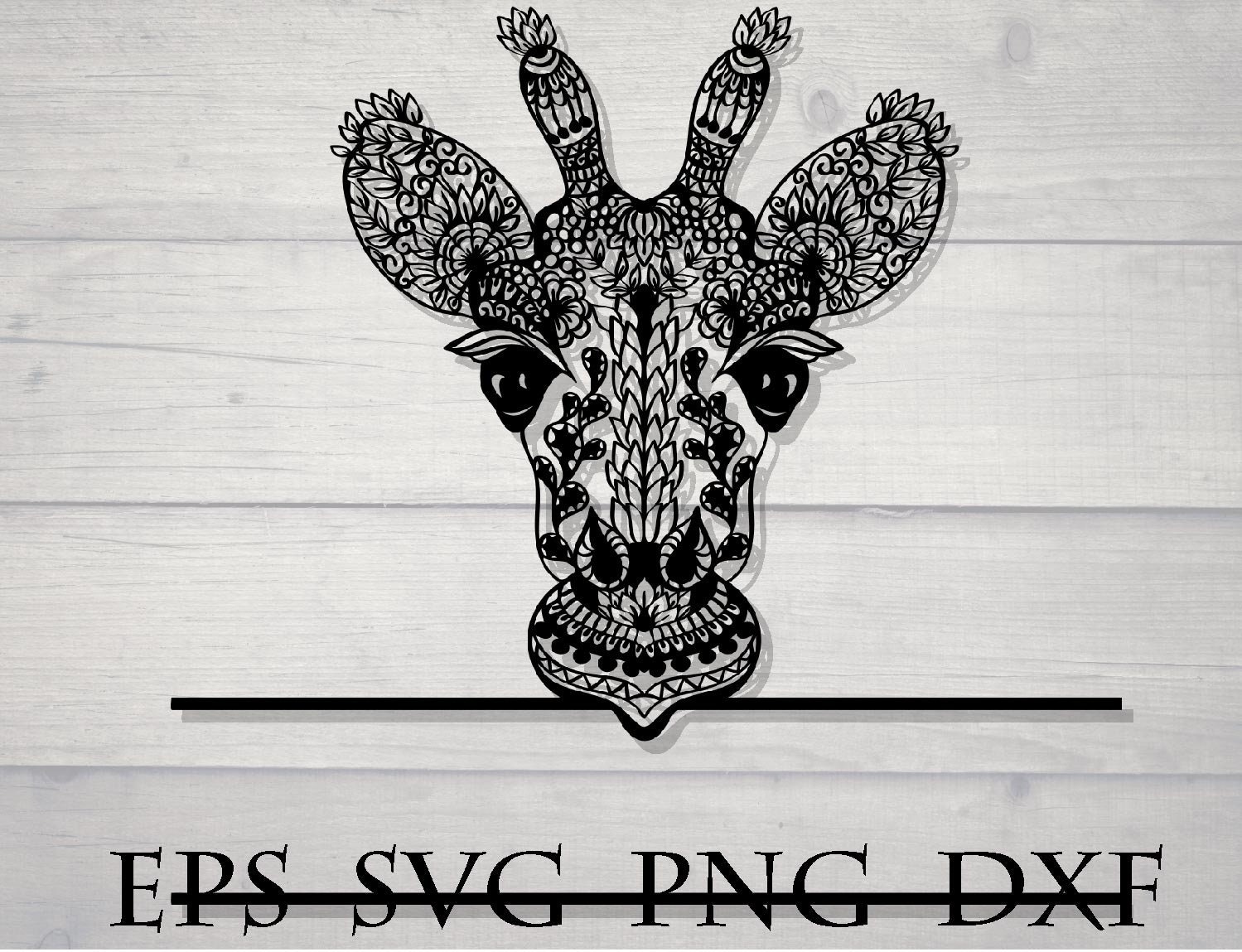 Download Giraffe mandala svg giraffe monogram svg | Etsy