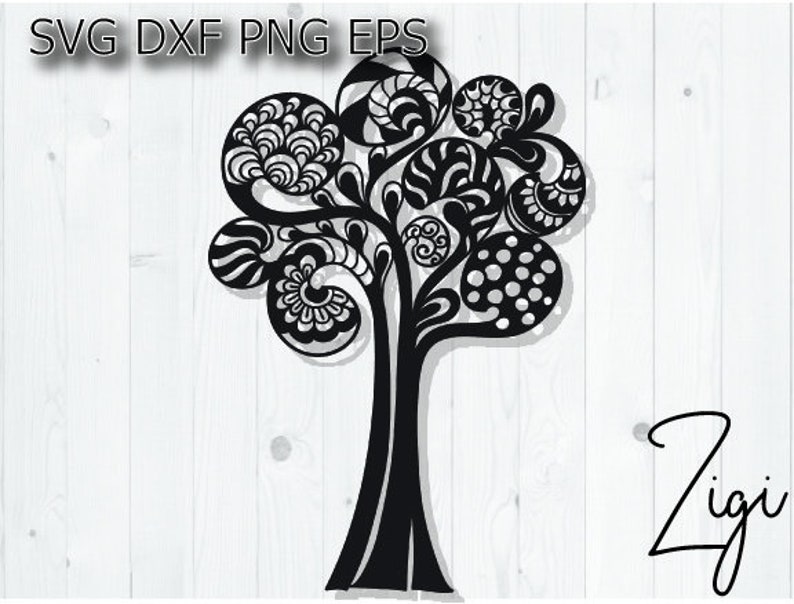 Download Mandala tree svg | Etsy
