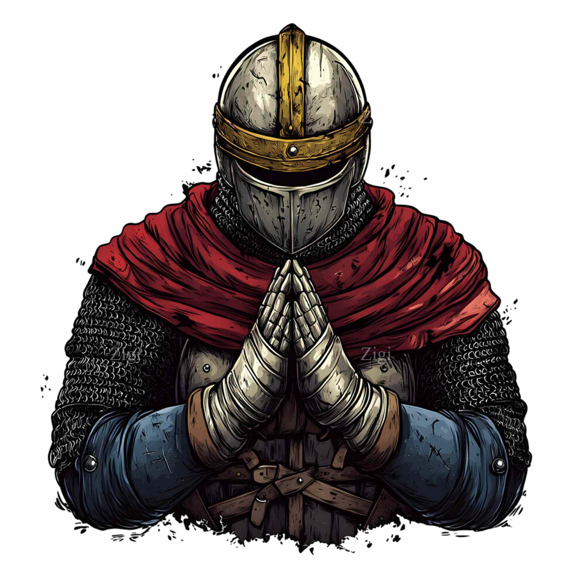 19 PNG Medieval Knight Clipart, Crusader Armor Illustration, Warrior ...