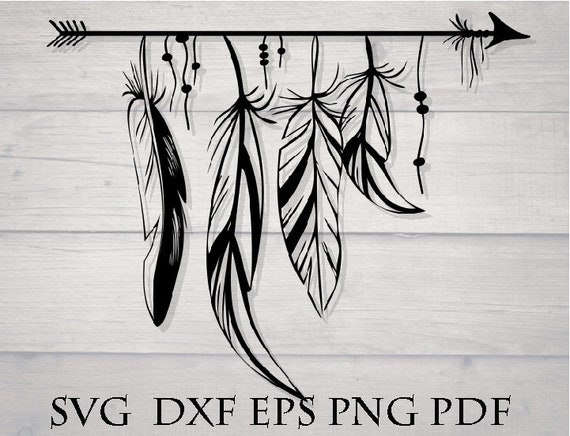 Download Feather Arrow Svg Native American Svg Etsy