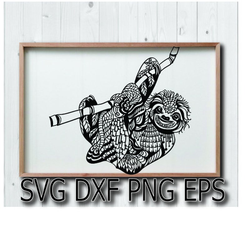 Free Free Mandala Sloth Svg 363 SVG PNG EPS DXF File