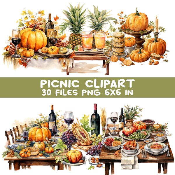 Picnic Illustration - Etsy