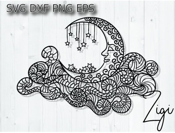 Download Layered Sun Moon Mandala Svg - Layered SVG Cut File ...