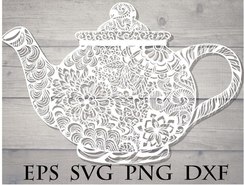 Download Teapot mandala svg | Etsy