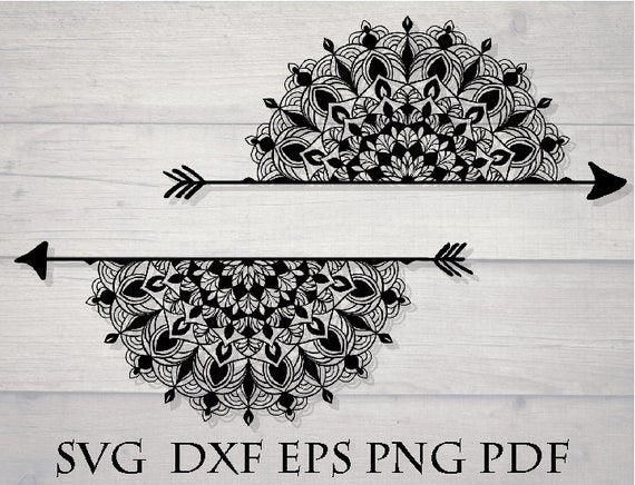 Free Free Mandala Half Svg 744 SVG PNG EPS DXF File