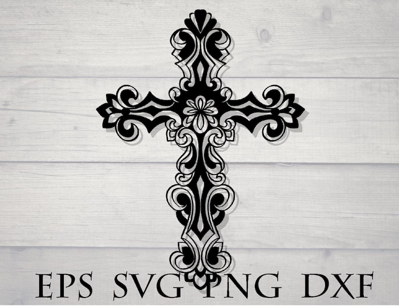 Download Free Layered Cross Mandala Svg Project - Layered SVG Cut File