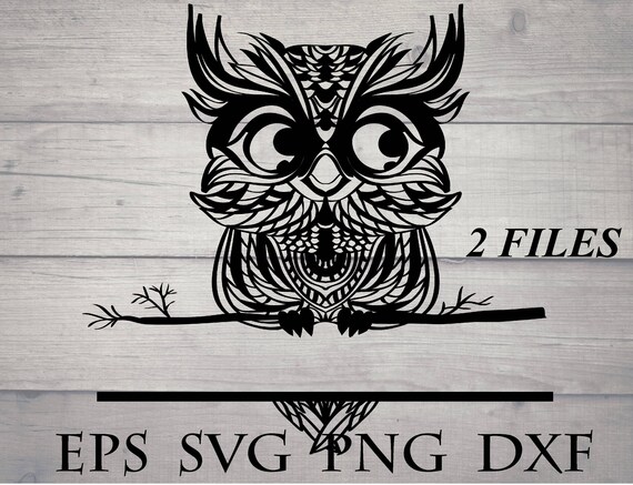 Download Baby owl svg Owl monogram svg owl mandala zentangle svg ...