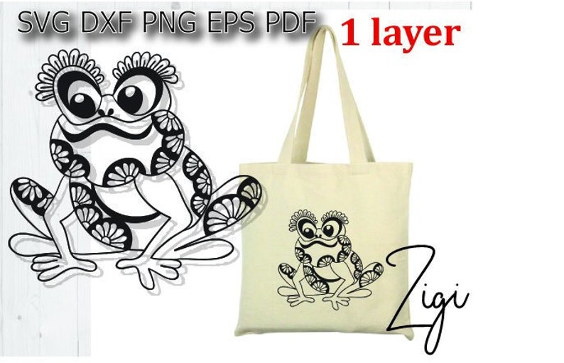 Download Frog mandala svg zentangle animal cut file for cricut frog ...