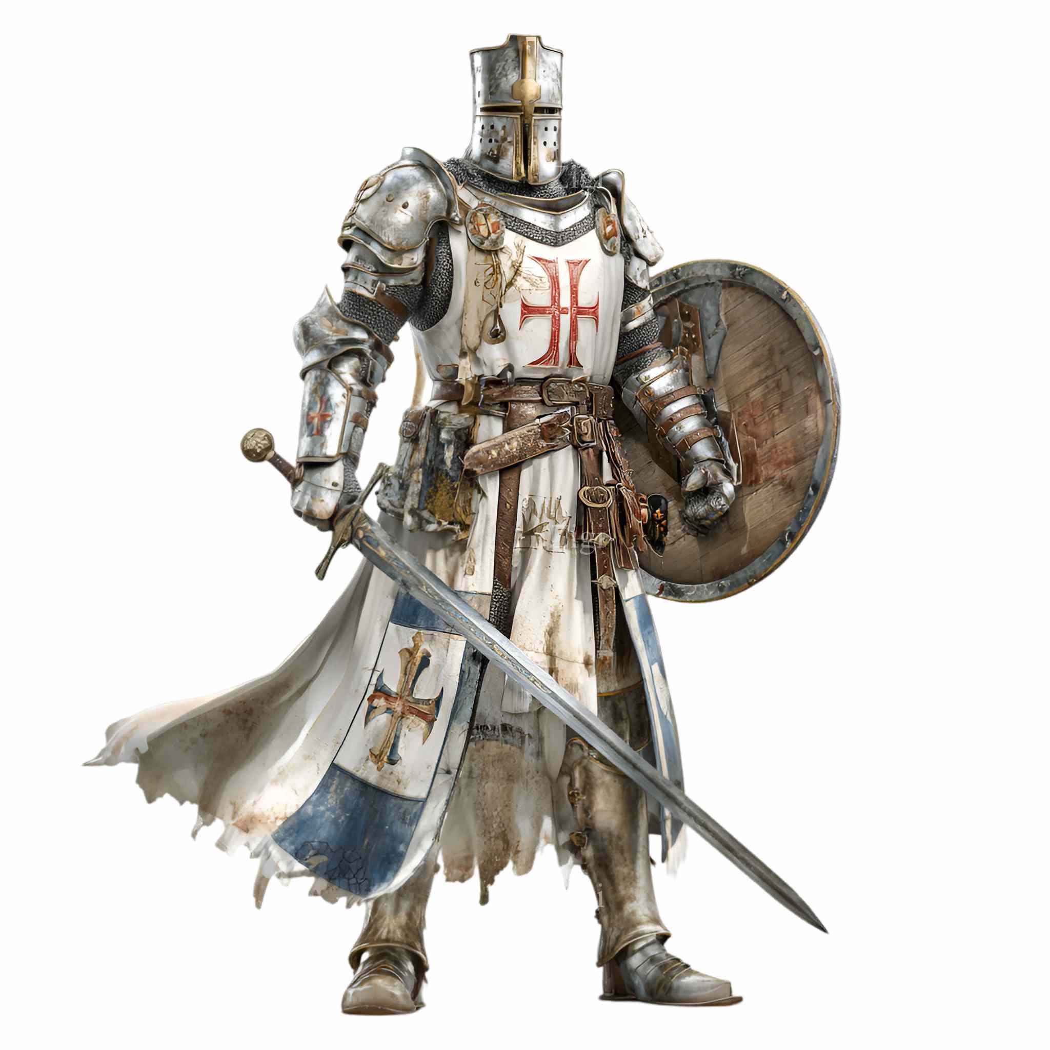 16 PNG Knight Templar Crusader Sublimation, Medieval Warrior Armor ...