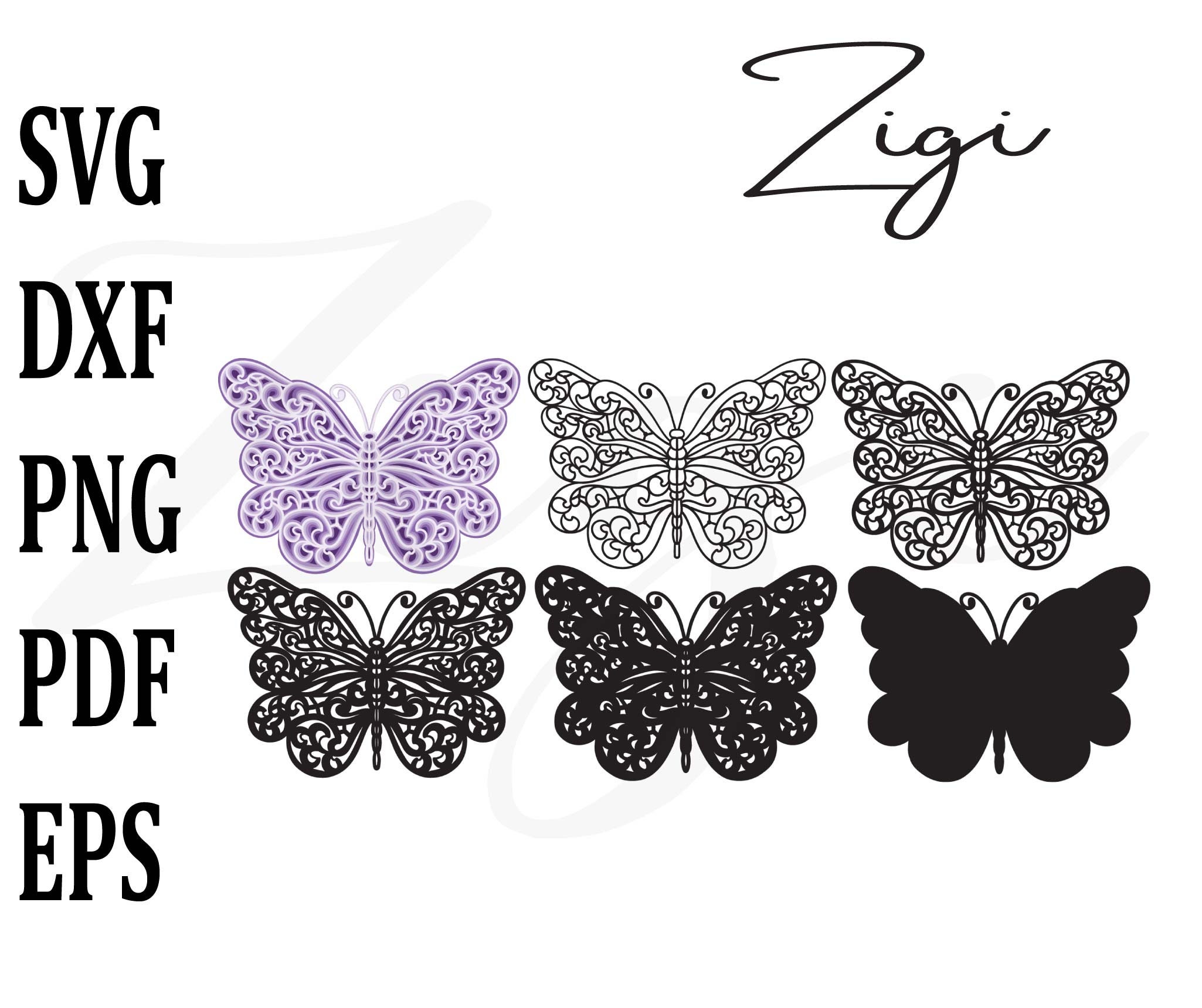 Download 3d butterfly svg multi layer mandala svg layered mandala ...