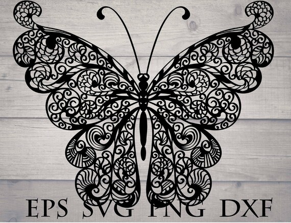 Download Mandala Butterfly Svg Etsy