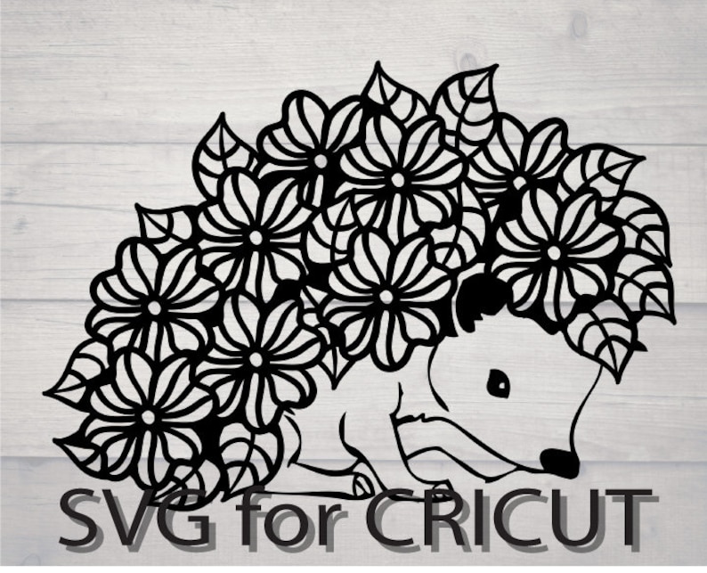 Download Hedgehog Mandala Svg Free - Layered SVG Cut File