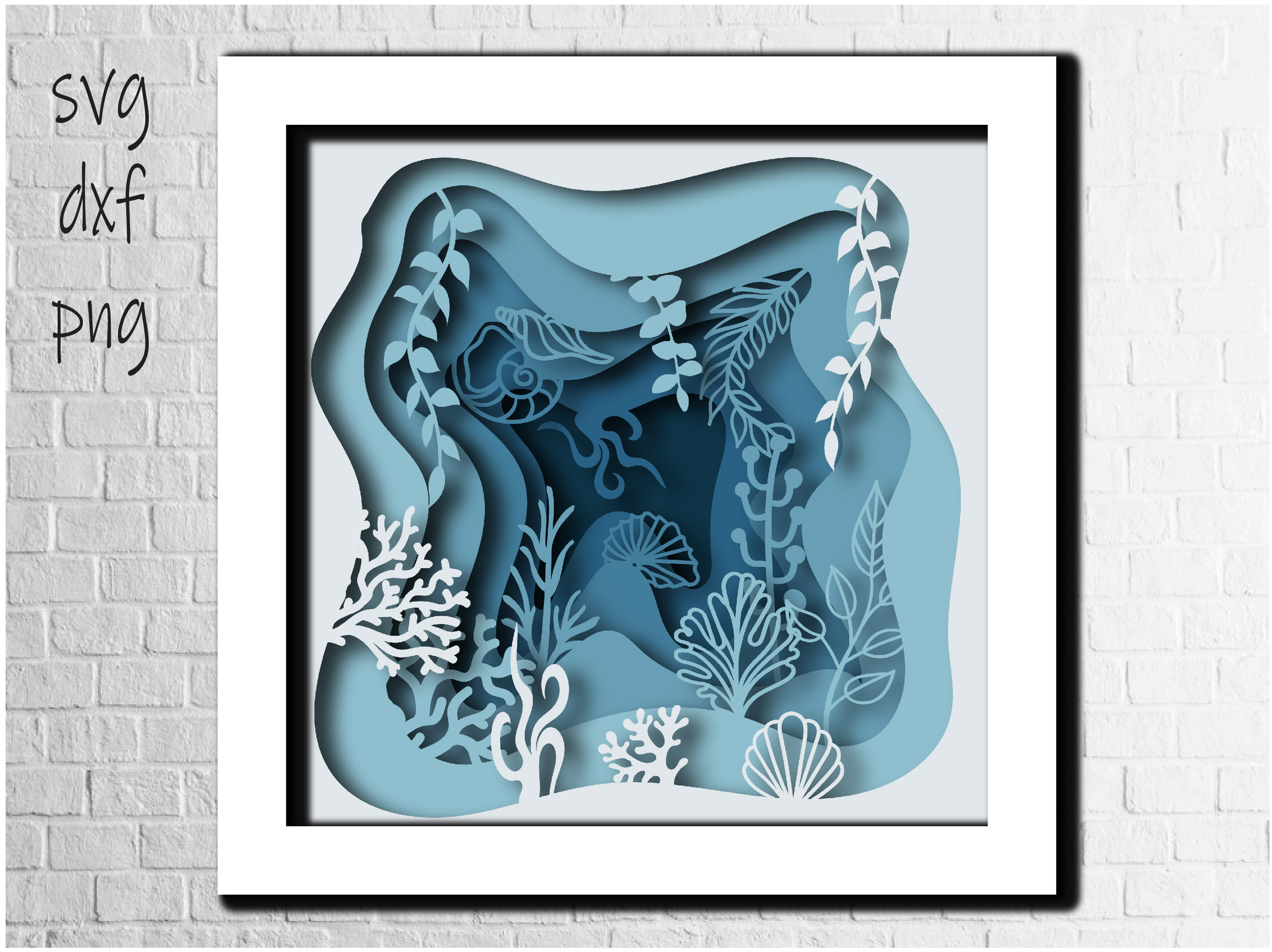 Papercut Light Boxes - Mermaid – VibesGenius