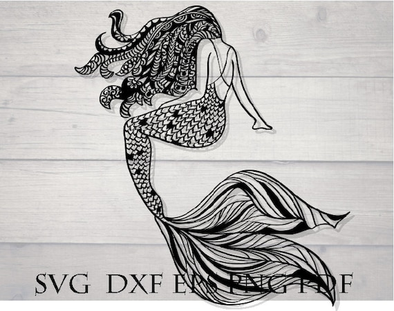 Free Free Mandala Mermaid Svg Free 474 SVG PNG EPS DXF File